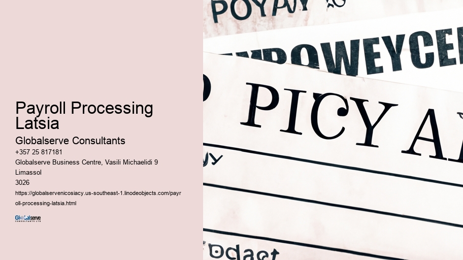 Payroll Processing Latsia