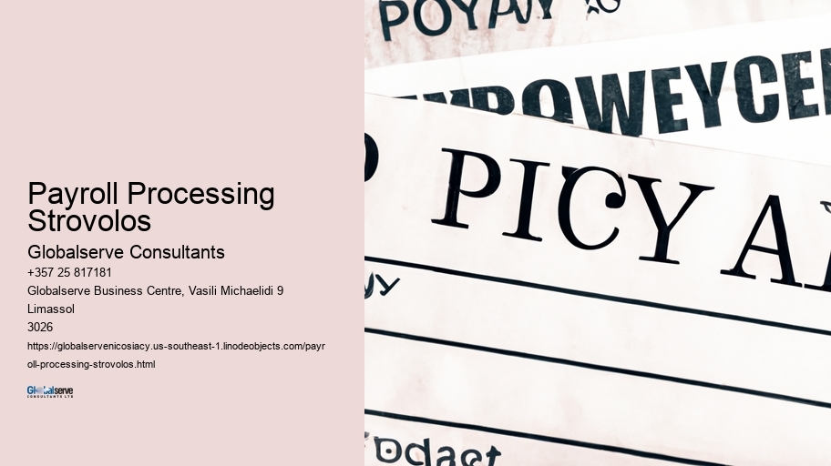 Payroll Processing Strovolos