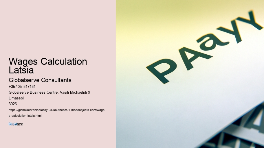 Wages Calculation Latsia